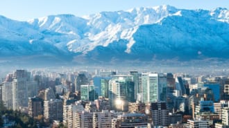 サンティアゴ（チリの首都）