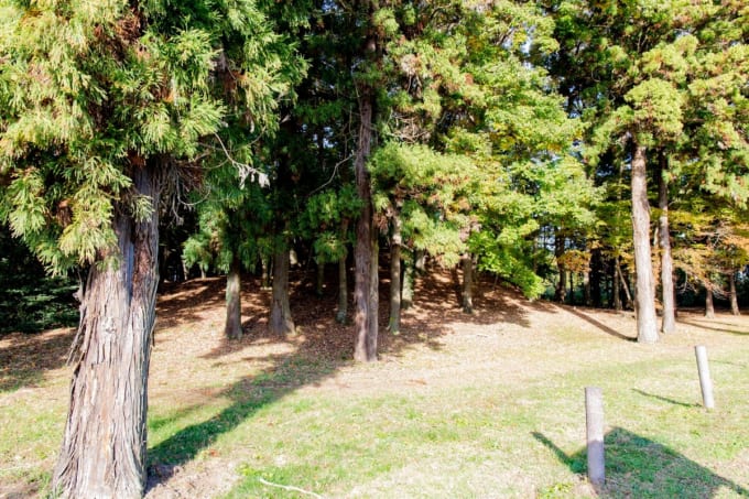 栃木県壬生町の牛塚古墳