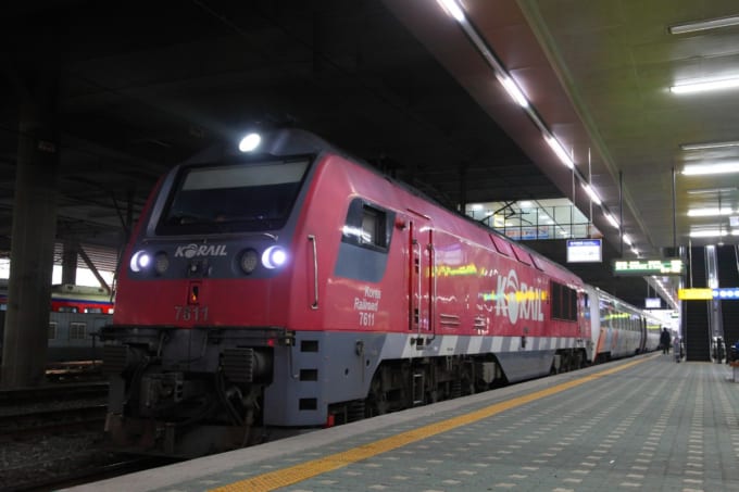 韓国のアリラン列車