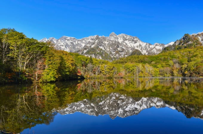 戸隠の鏡池（長野）
