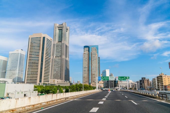 首都高速神奈川1号横羽線「みなとみらいIC」