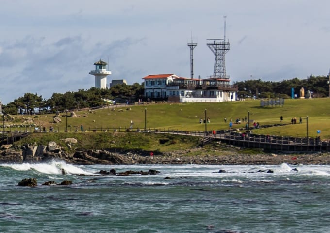 艮絶串灯台（韓国・蔚山）