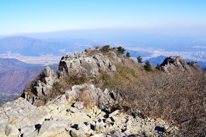 神仏山郡立公園（韓国・蔚山）