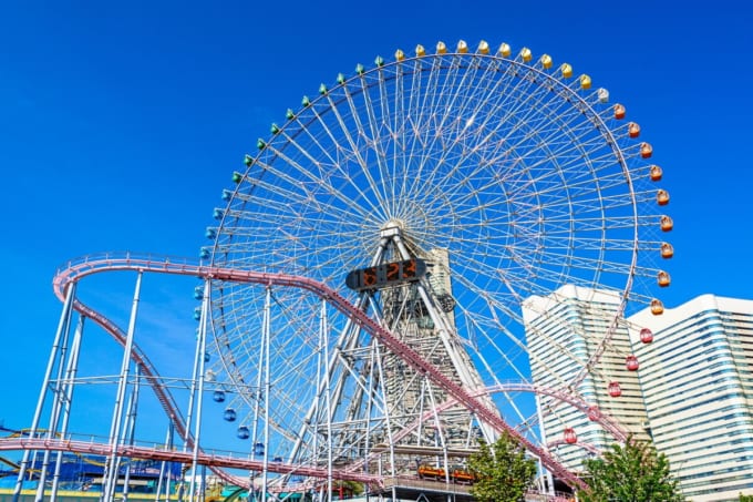 よこはまコスモワールド「コスモクロック21」（横浜みなとみらい）