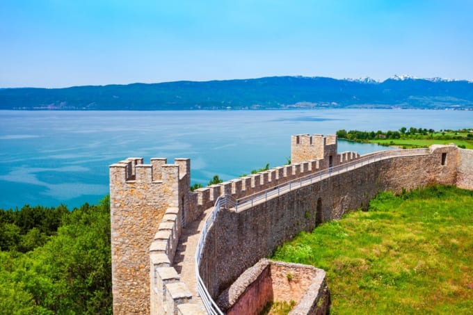 サミュエル要塞（北マケドニア・オフリド）