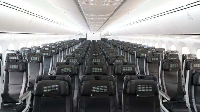 ZIPAIRのスタンダードシート