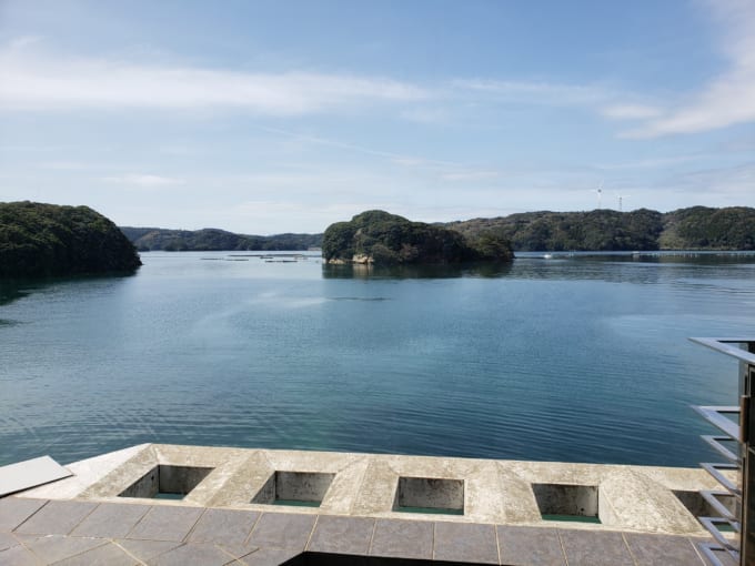 パレアから見た海