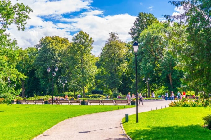 ベルナルディン庭園（ヴィリニュス・リトアニア）