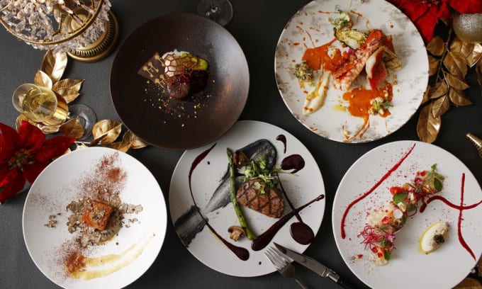 ザ ストリングス 表参道のクリスマスディナー