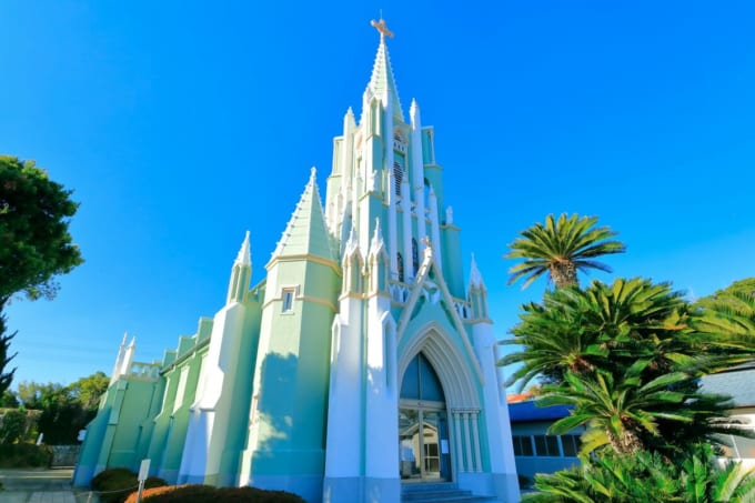 平戸ザビエル記念教会（カトリック平戸教会）（長崎県平戸市）