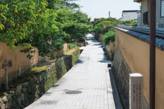 長府の城下町