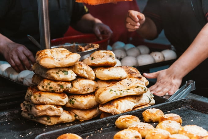 胡椒餅（台北の夜市）
