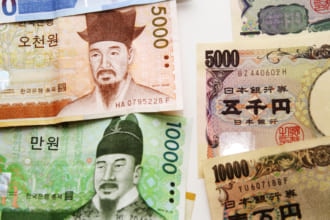 ウォンと円
