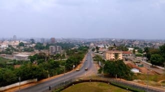 カメルーンの首都ヤウンデ