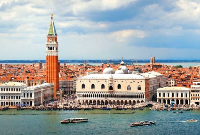 サン・ジョルジョ・マッジョーレ教会からの眺望（イタリア・ヴェネツィア）
