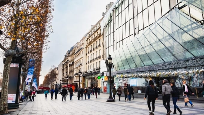 シャンゼリゼ大通り