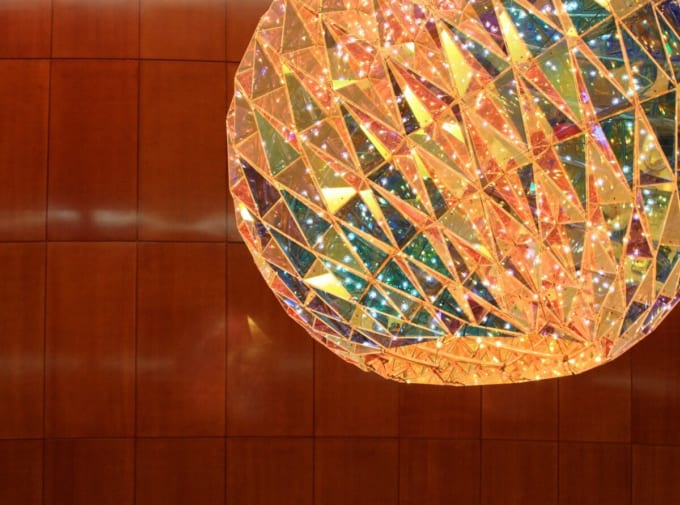 オペラハウスのホワイエ（コペンハーゲン）