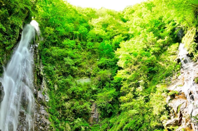 西丹沢の滝　畦ヶ丸　本棚と涸棚