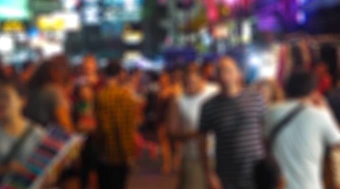 バンコクのナイトマーケット