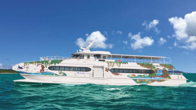 八重山観光フェリーの船舶「やいま」