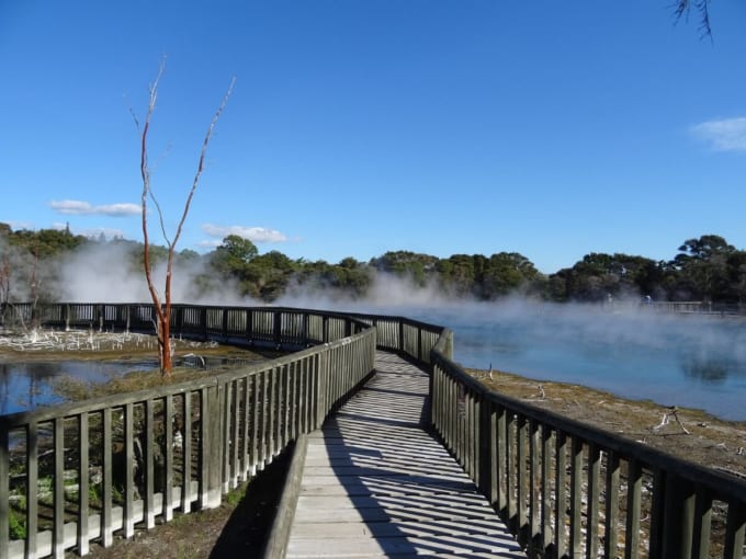 クイラウ公園（ロトルア）