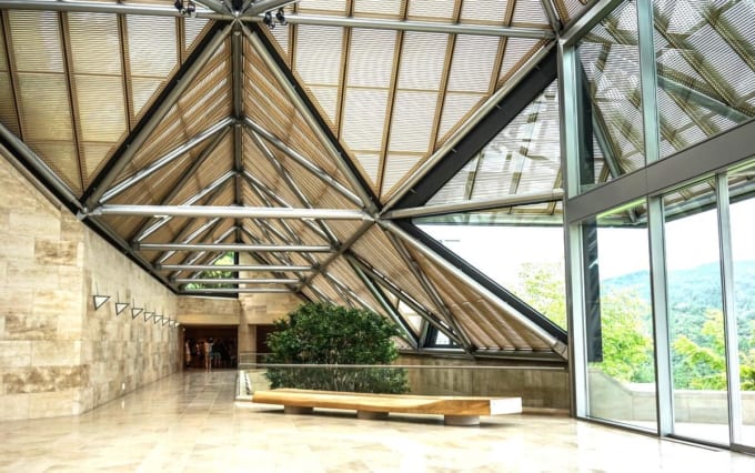 MIHO MUSEUM（滋賀県甲賀市）