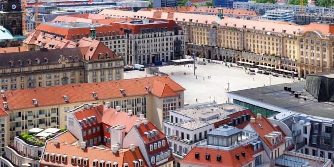 アルトマルクト広場（ドレスデン）