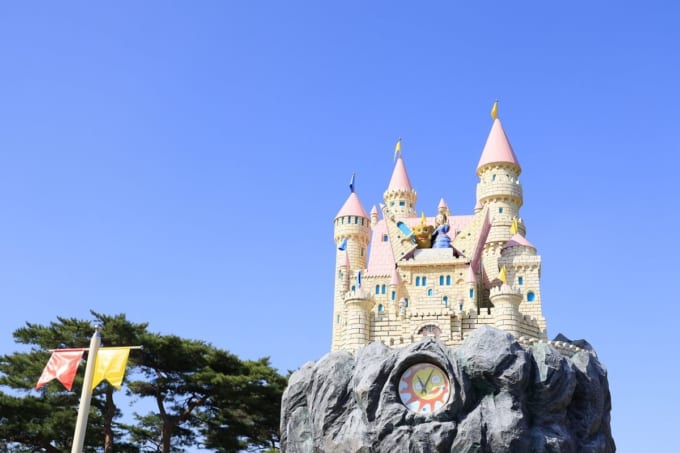 千葉こどもの国キッズダムの時計台