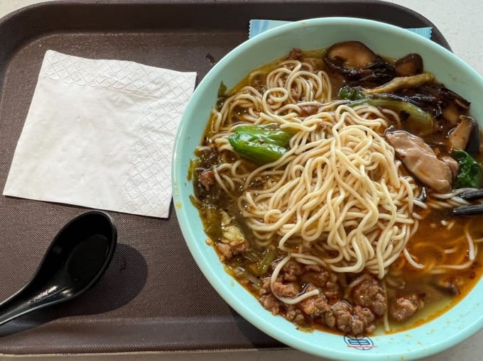 サテライトのラーメン