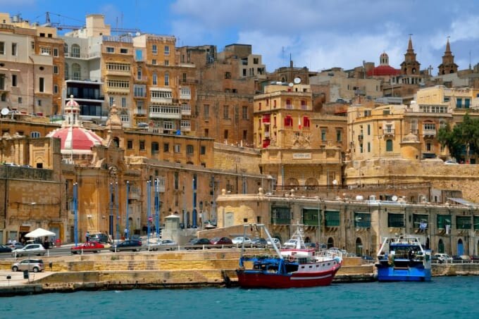 バレッタの街並み