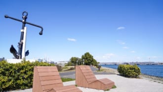 新木場緑道公園いかりデッキ（新木場）