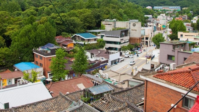 三清洞（サムチョンドン）通り