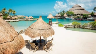 メキシコ・カンクンのビーチ