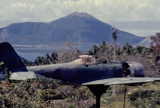 零戦のモックアップ