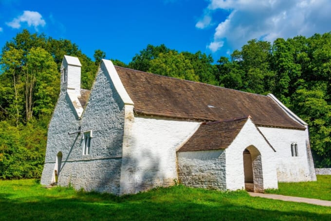 セント・ファガンズ国立歴史博物館「聖テイロ教会」（ウェールズ・カーディフ）