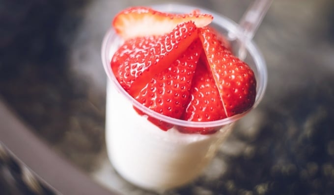 イチゴパンナコッタ