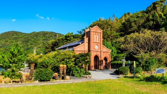 堂崎天主堂（長崎県五島列島・福江島）