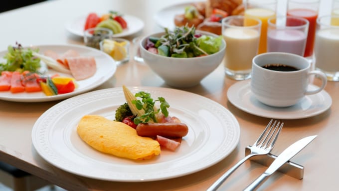 大阪マリオット都ホテルの朝食