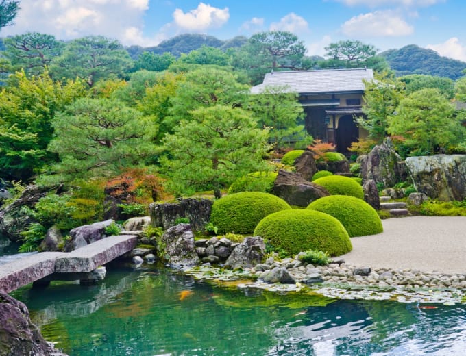 池庭（足立美術館の日本庭園）