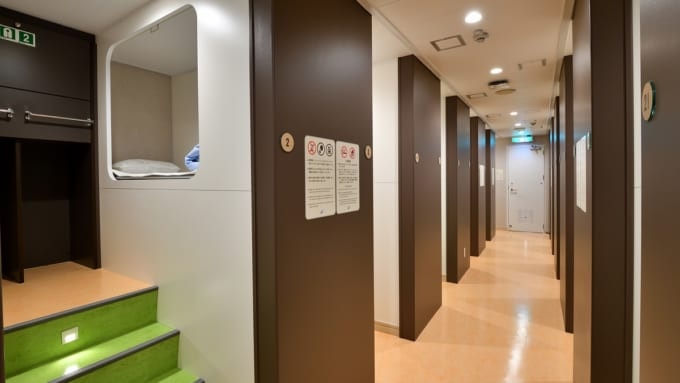 東京九州フェリーの客室（ツーリストA）