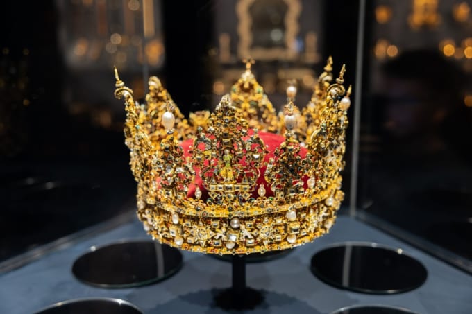 ローゼンボー城　王冠（コペンハーゲン）