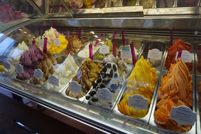 「MILKISSIMO（ミルキッシモ）」のジェラート