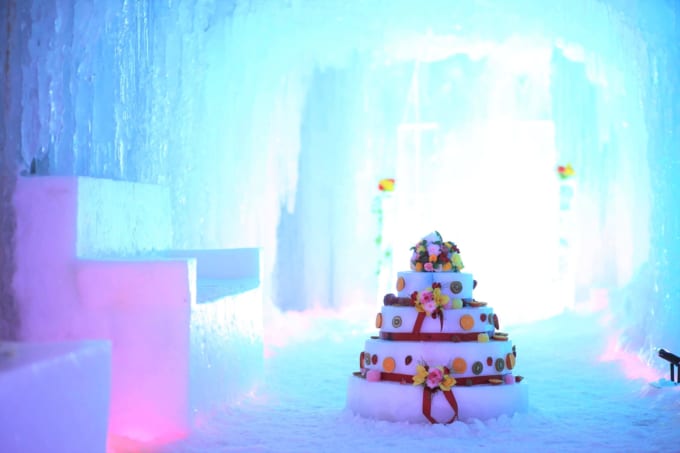 まほら岩手「氷の世界」氷の洞窟