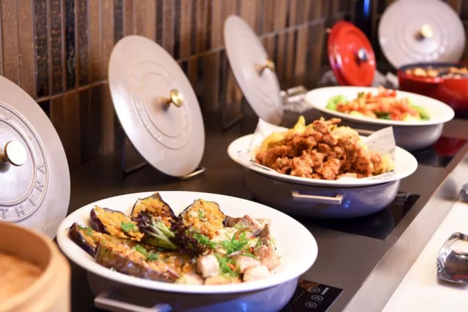 KI-A-BIN-SAN（キアビンサン）の朝食ビュッフェ