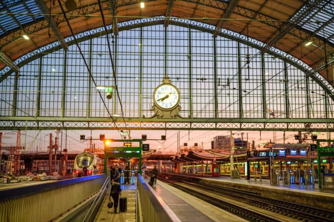 ボルドーのサンジャン駅