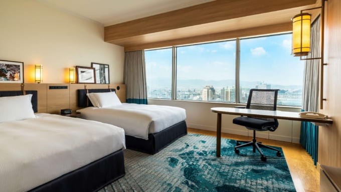 ヒルトン福岡シーホークの客室