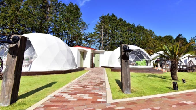 伊豆シャボテンヴィレッジ グランピング