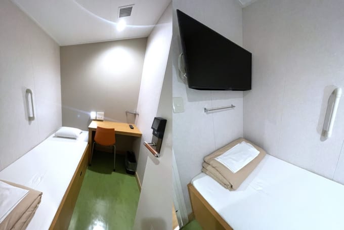 新日本海フェリー「けやき」の客室（ツーリストS）