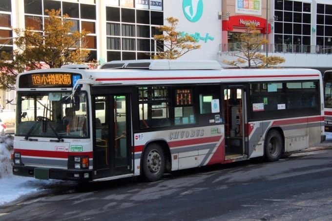 北海道中央バスのバス車両