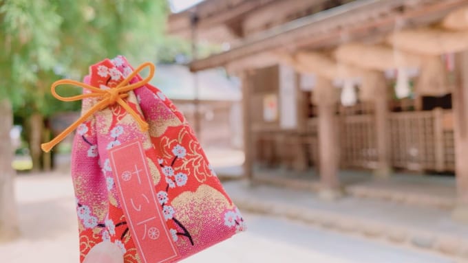 叶い石（玉作湯神社）